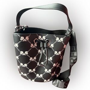 KARL LAGERFELD PARIS Adele Medium Bucket Bag NWT